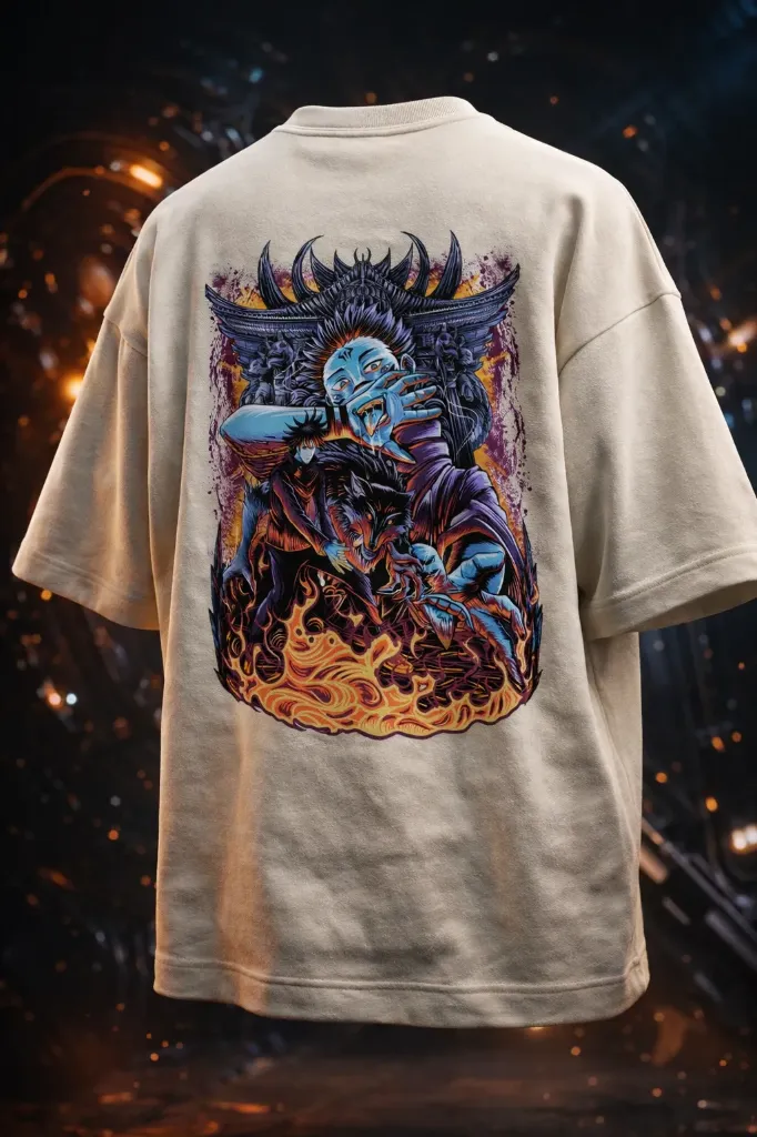 Curse Unleashed – Jujutsu Kaisen Anime Streetwear T-Shirt